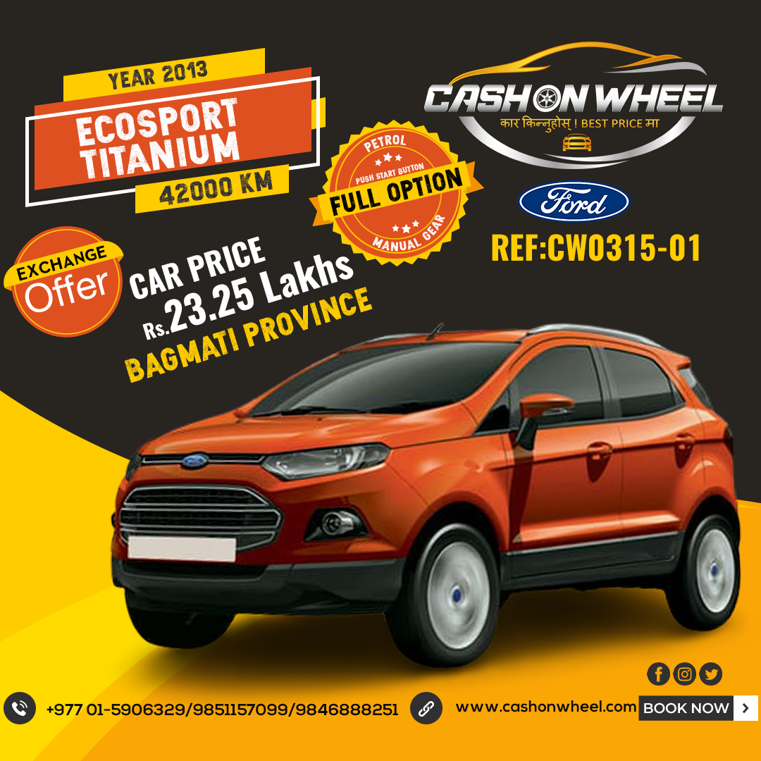 Ecosport Titanium Ford Ecosport 2013 For Sale Cash On Wheel